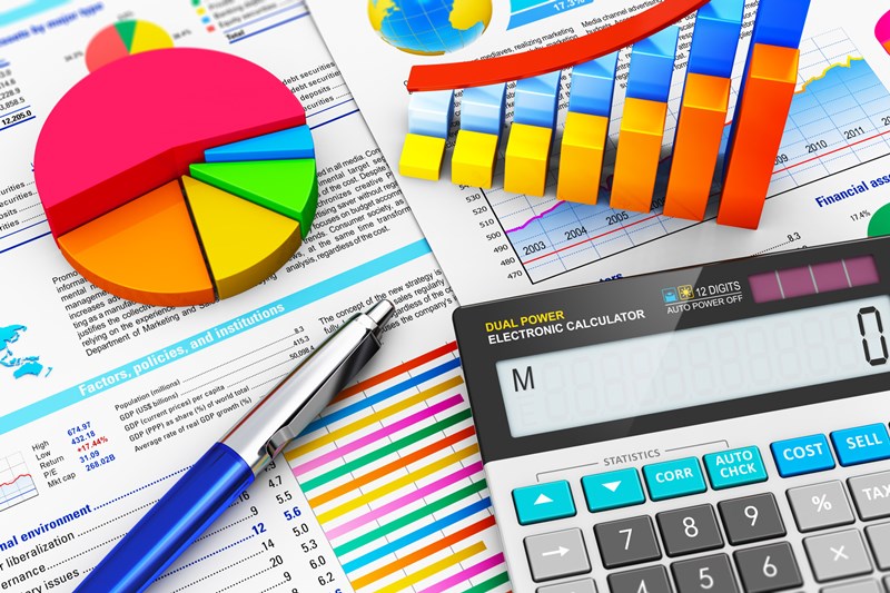 negocios, finanzas y conceptos de cuentas
